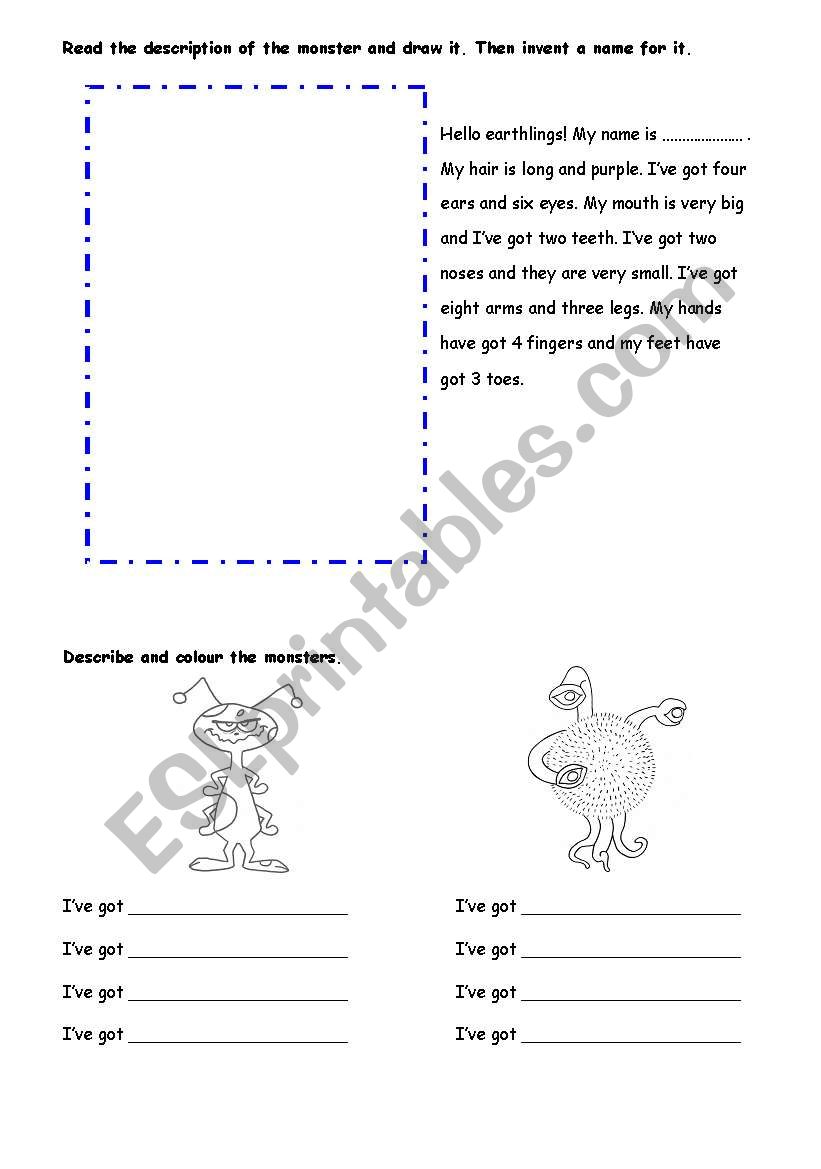 The body2 worksheet