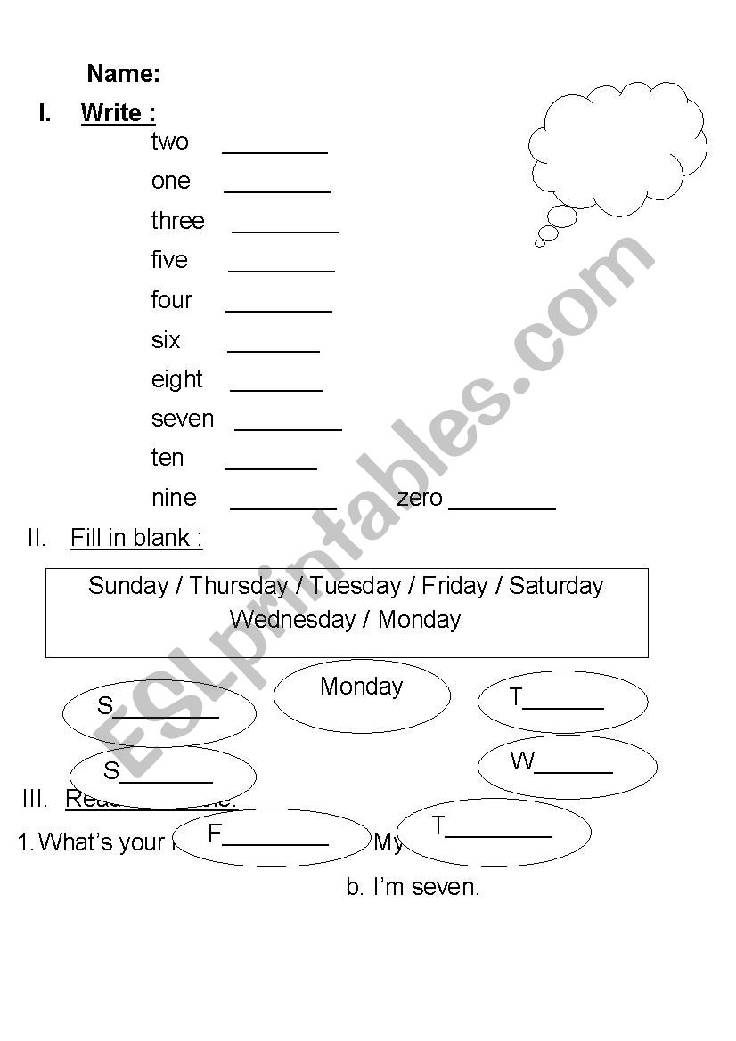 Toy and colors worksheet