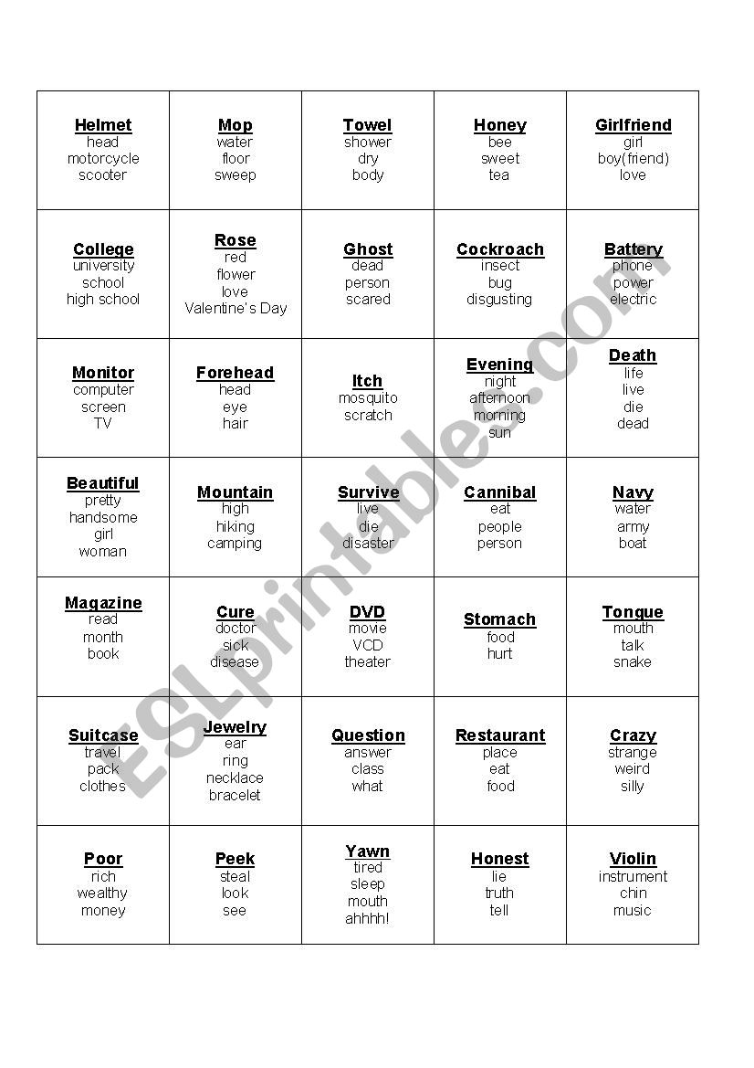 complete words worksheet