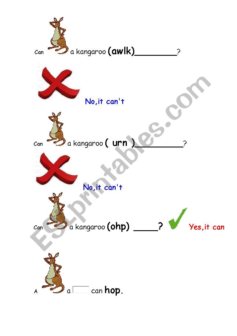 Can worksheet