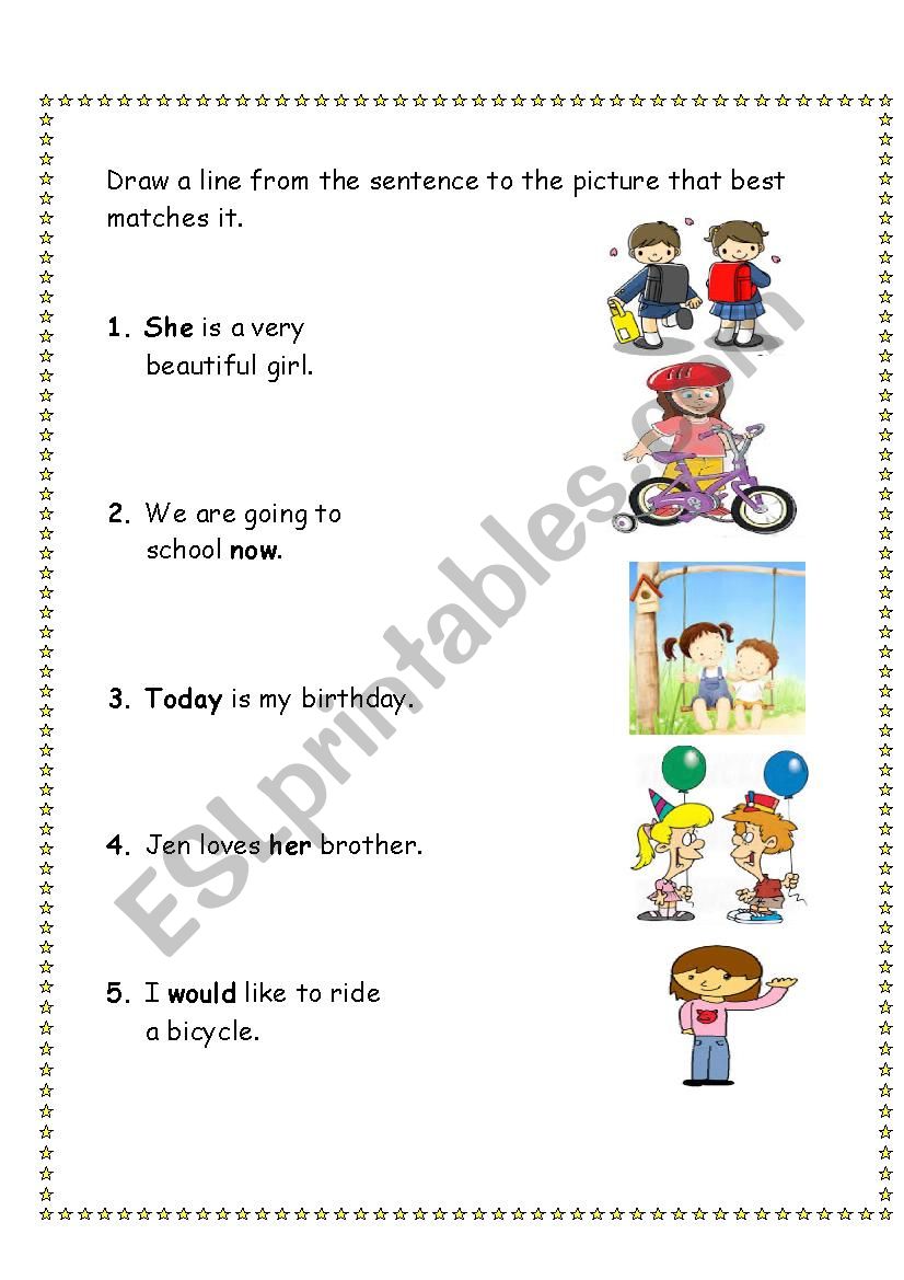 A Musical Day worksheet