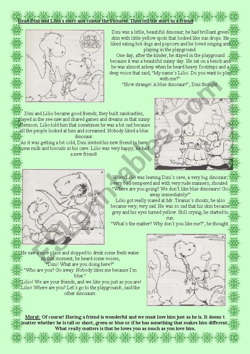 Dini and Lilio worksheet