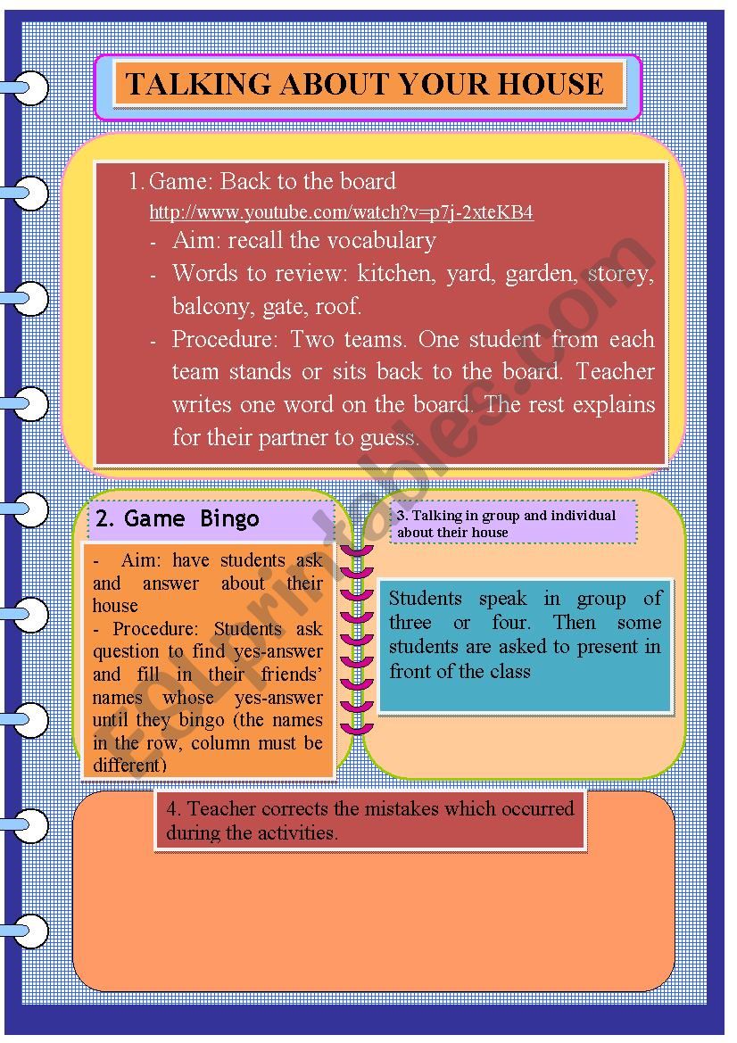 SPEAKING ACTIVITY worksheet