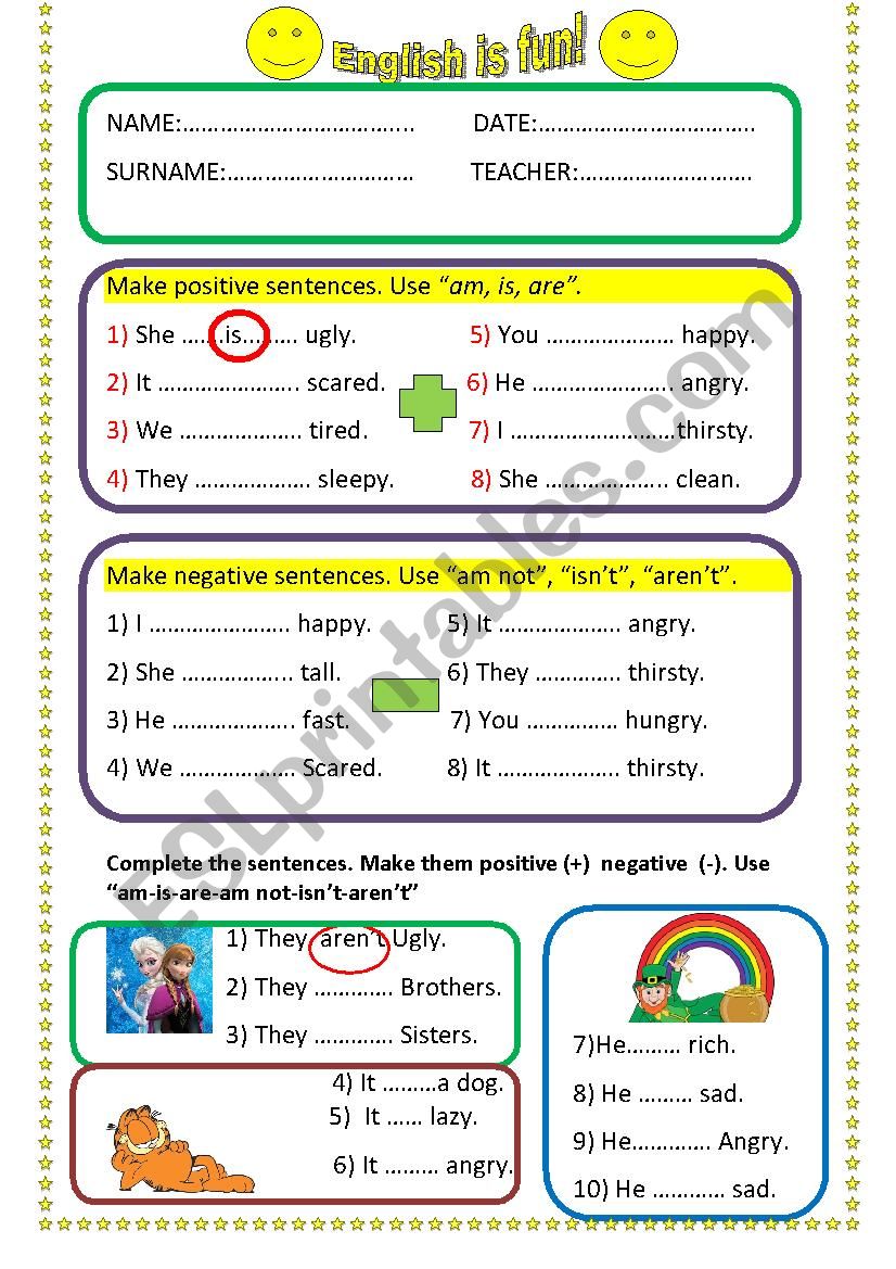 verb-be-am-is-are-positive-and-negative-forms-esl-worksheet-by