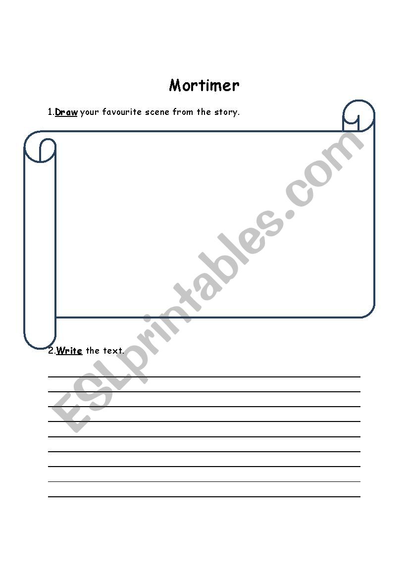 Mortimer  worksheet