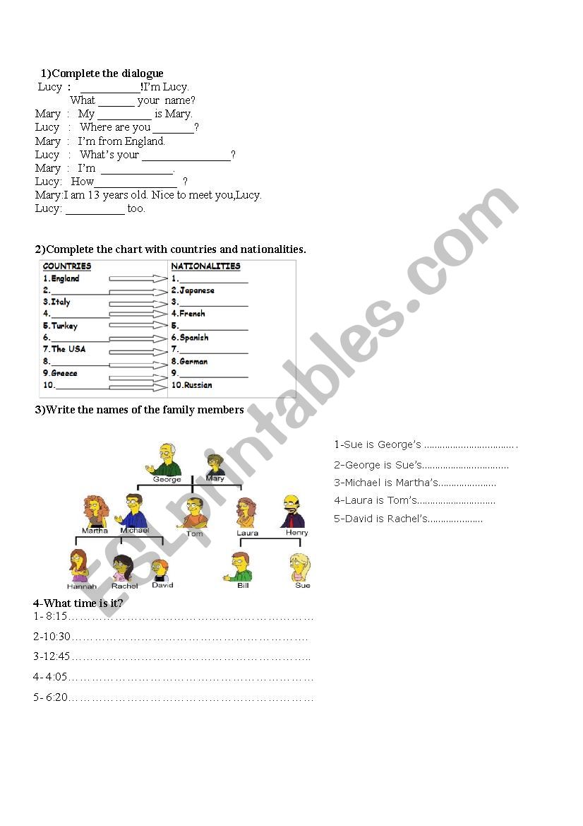 grammer  worksheet worksheet