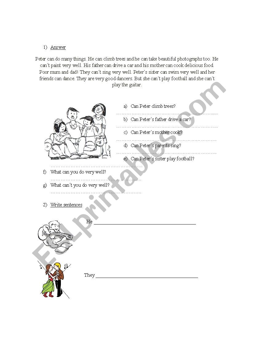 Can worksheet