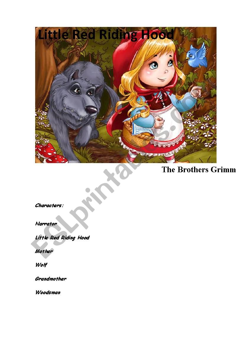 Little Red Riding Hood, Children PLAYs