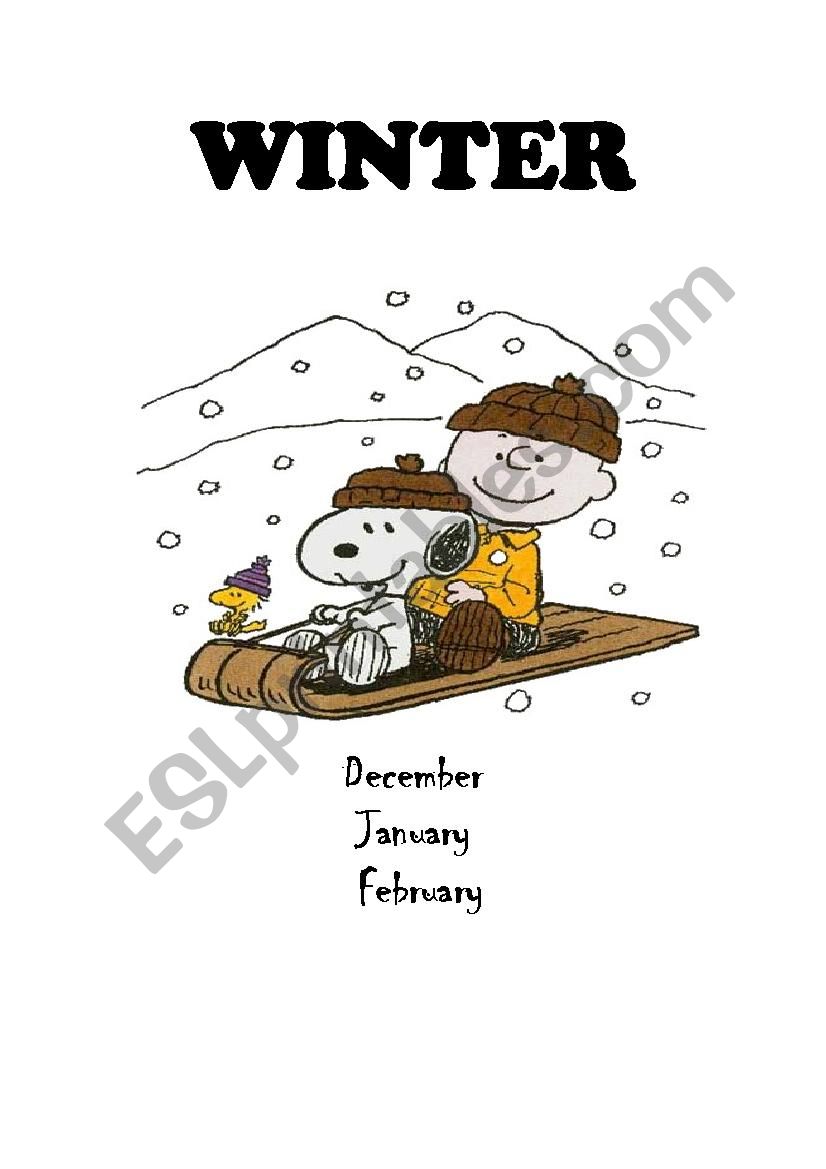 Seasons Posters worksheet