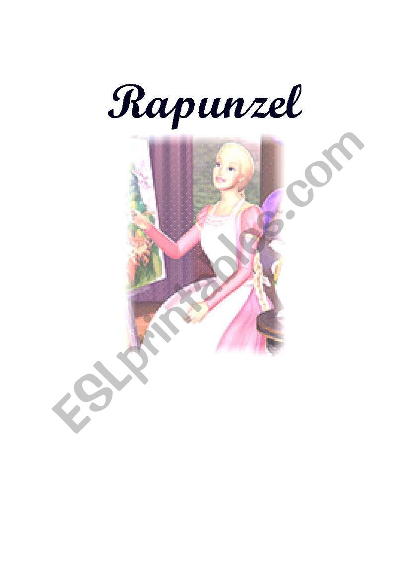 Role Play: RAPUNZEL worksheet