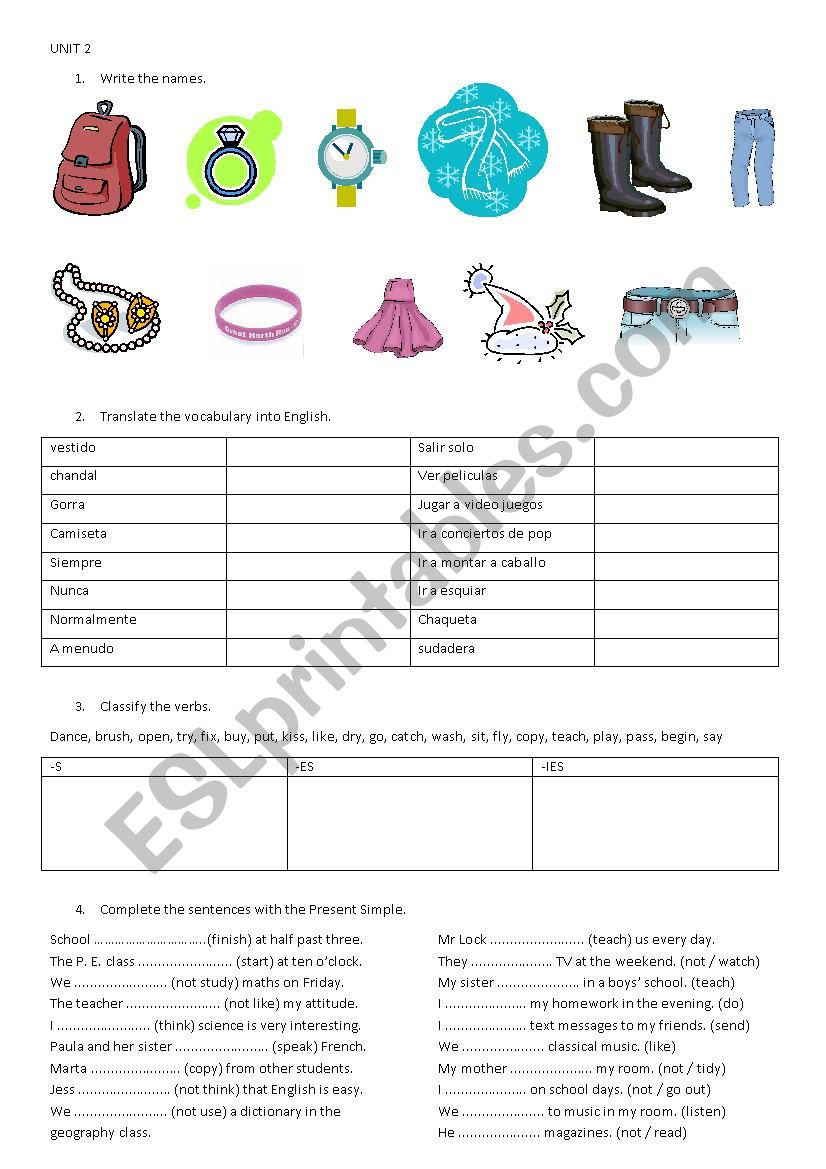 Surprise 6th Primary UNIT 2 Revision