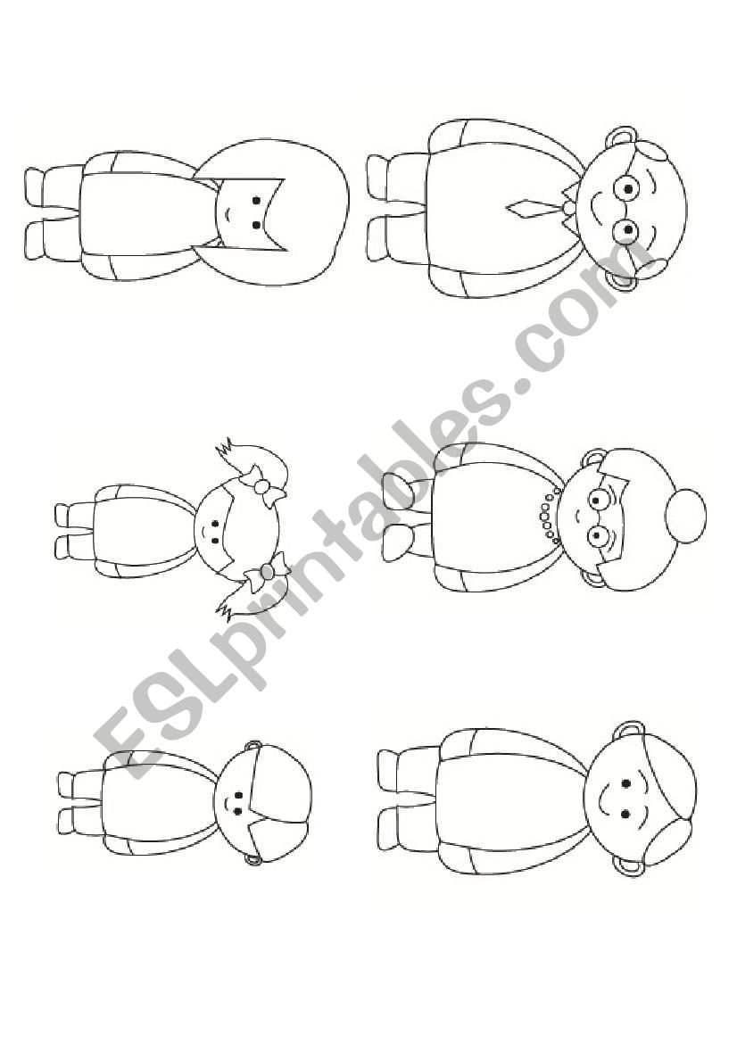 FAMILY PUPPETS worksheet