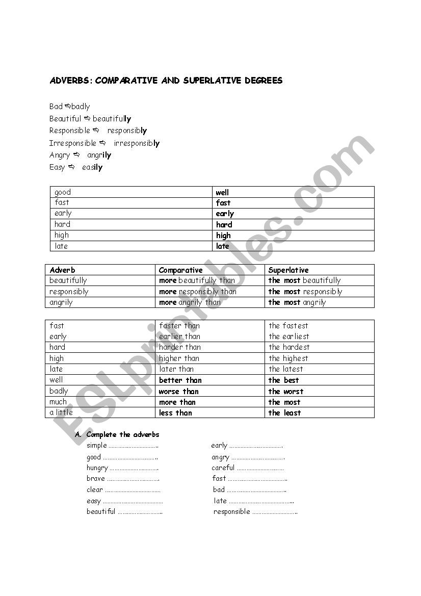 adverbs-comparative-superlative-esl-worksheet-by-babaliouta