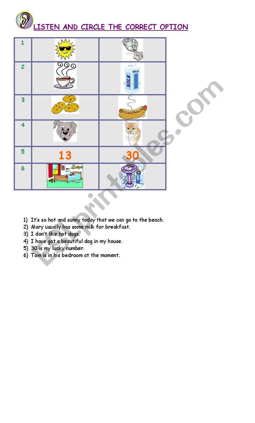 vocabulary revision worksheet