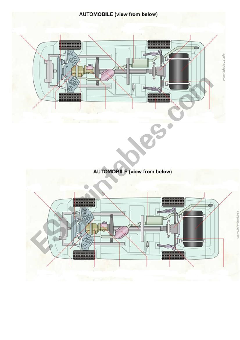 Automobile (view from below) 2