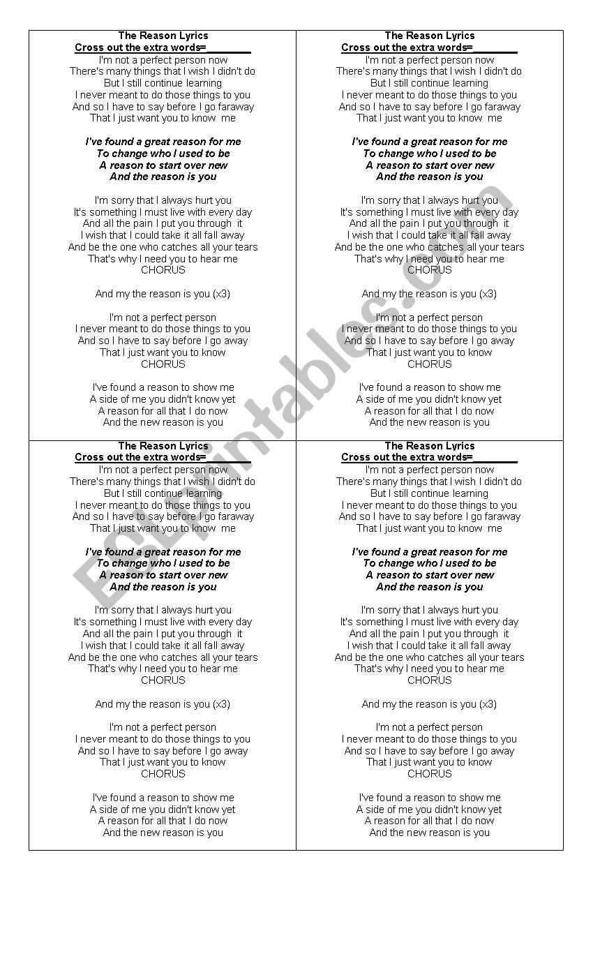 Listening exercise  worksheet