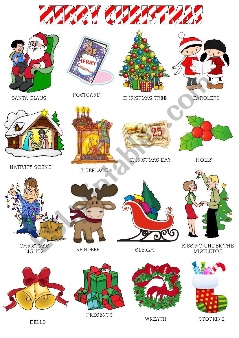 Christmas Poster worksheet