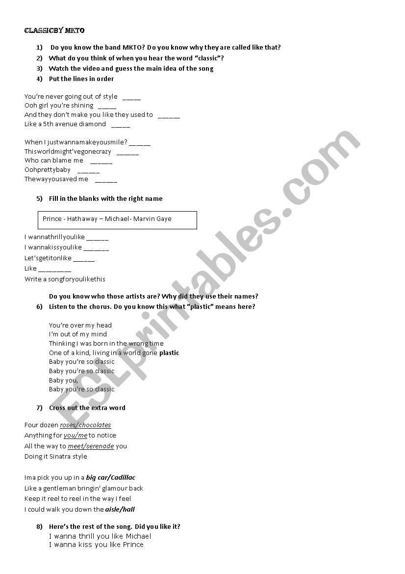 Song 