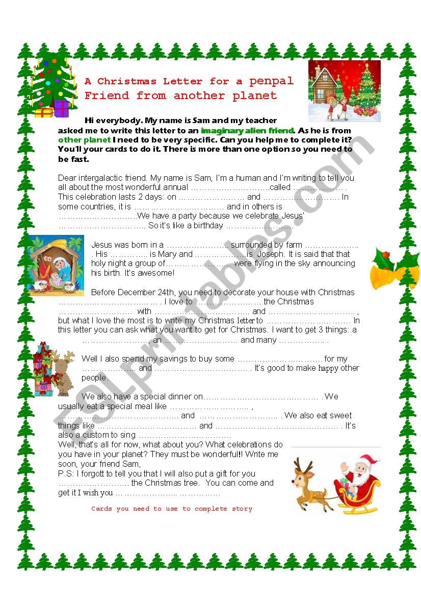 A Christmas Guessing Game plus cards and more ideas