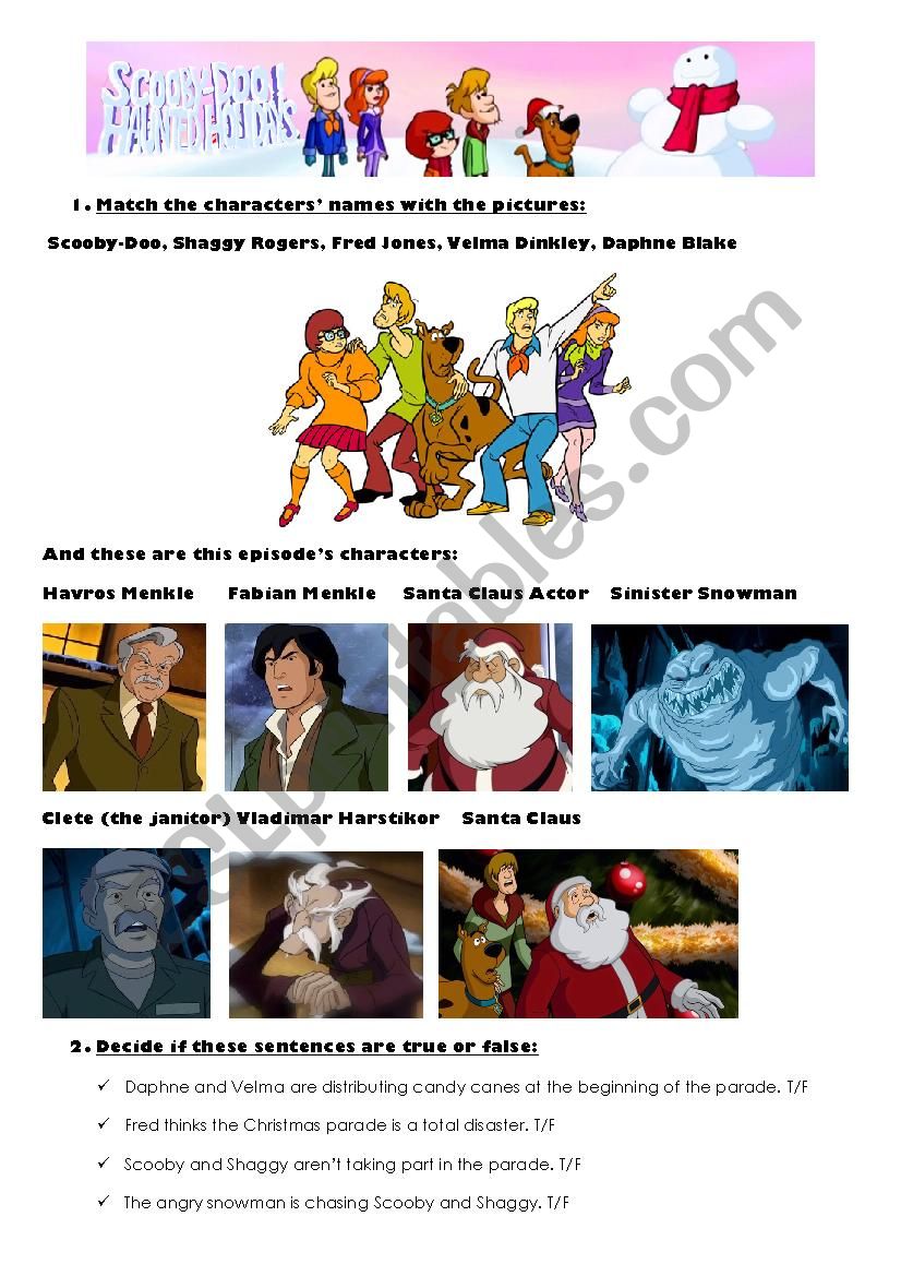 Scooby Doo - a Christmas episode