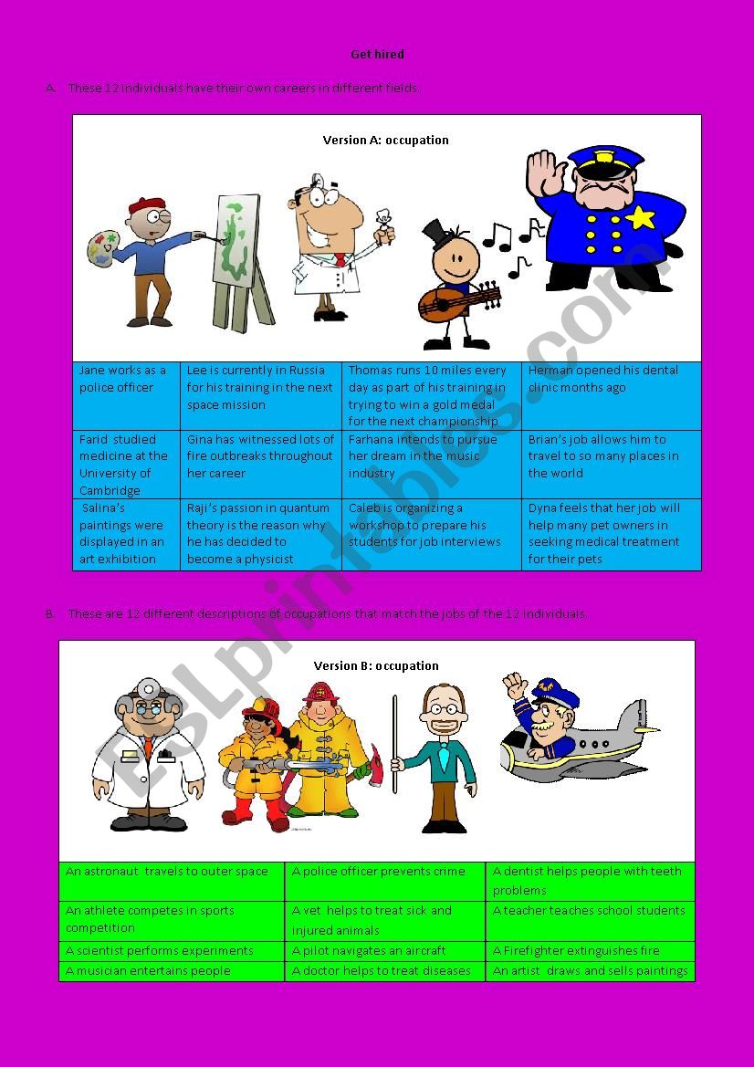 Information Gap Task 1/8 worksheet