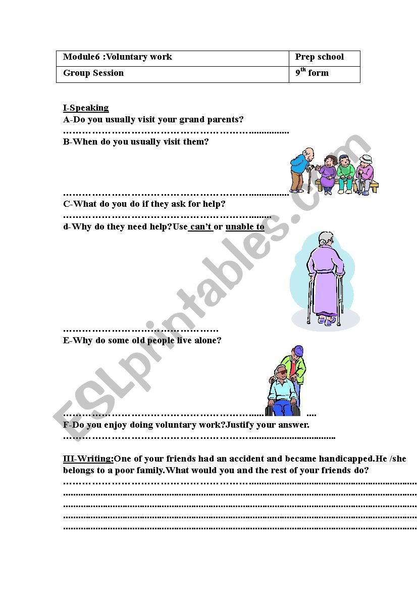 module 6 group session worksheet