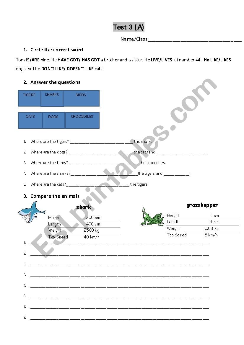 Happy Street 2-Unit 4 Test (group A)