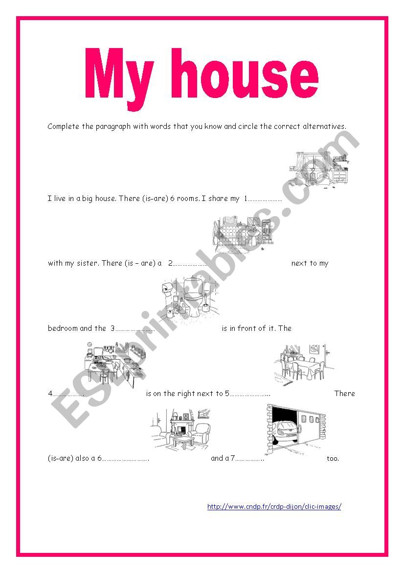 Module 3 Section 1 Alys house (1): writing activity