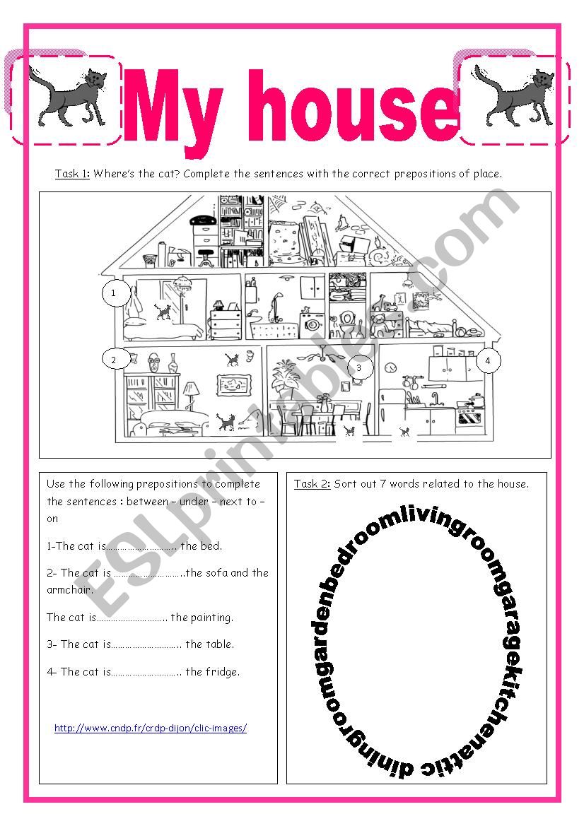 Module 3 Section 1 Alys house (2): prepositions of place