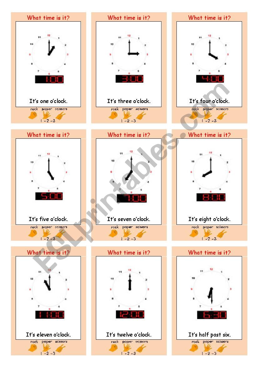 TIME Interactive Communication Game (Rock Paper Scissors)