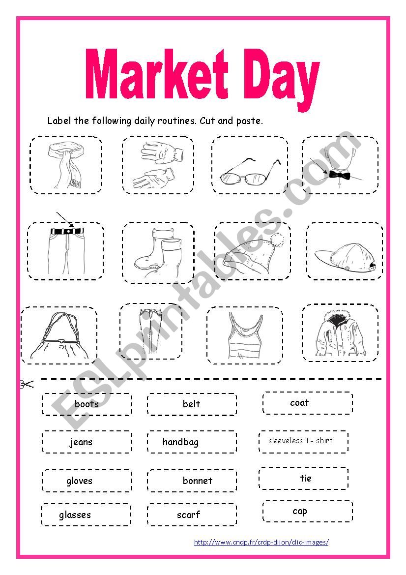 Module 3 Section 4: Market Day (2) cut & paste