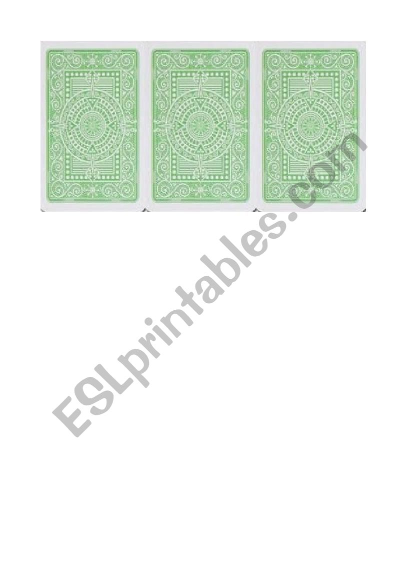 Christmas Go Fish worksheet