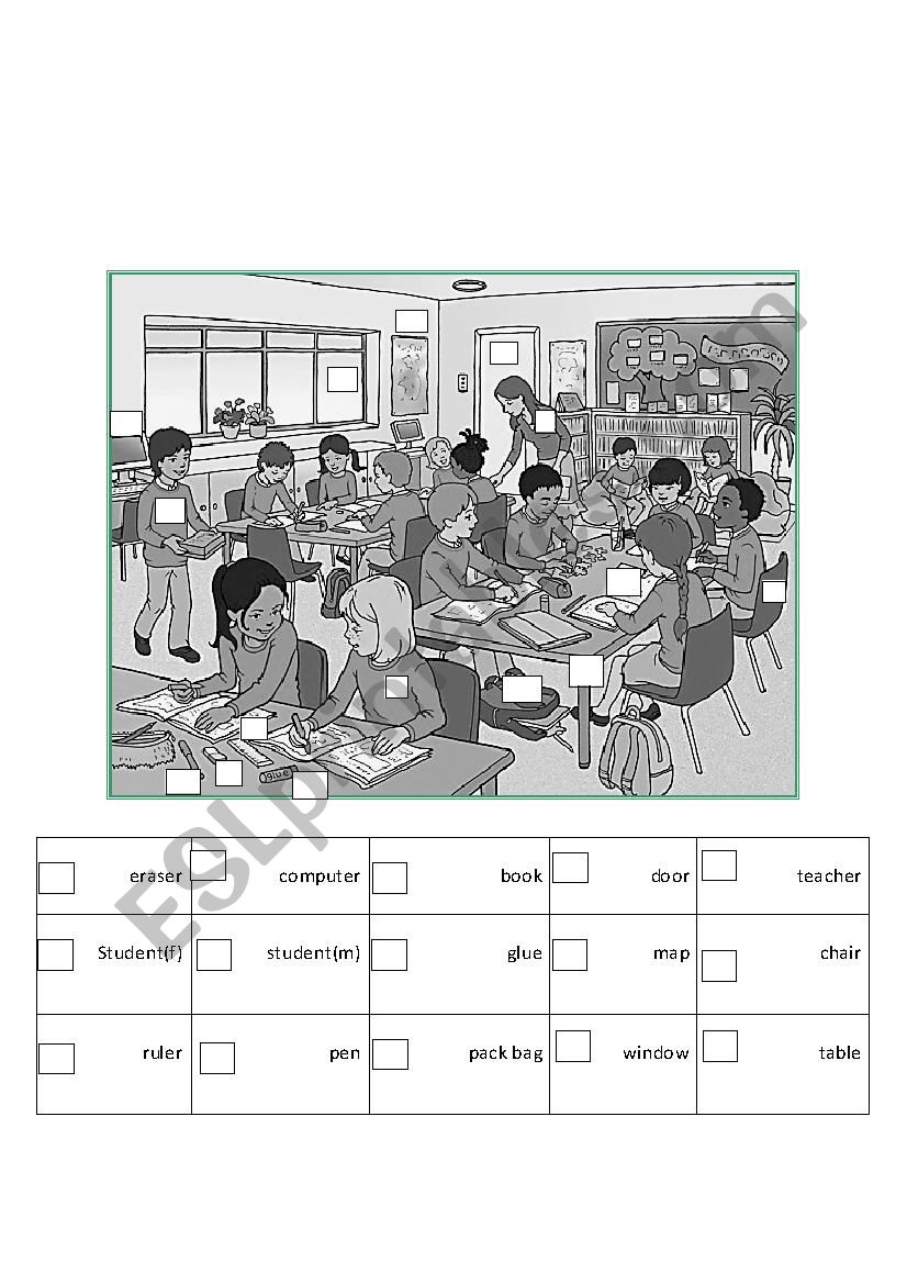 School worksheet