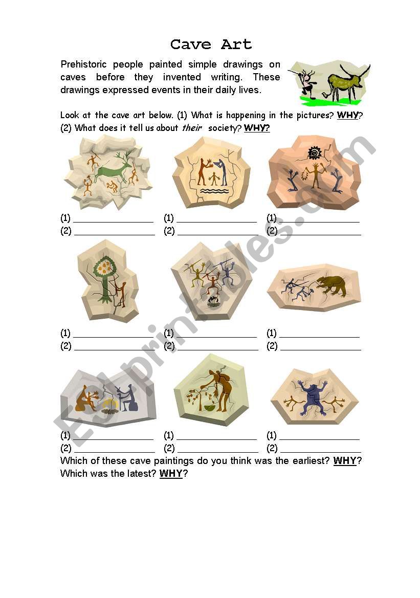 CAUSE AND EFFECT worksheet