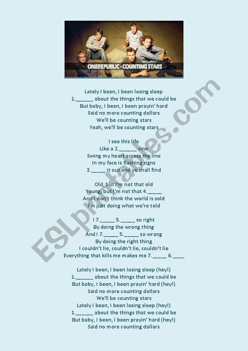 Counting Stars Lyrics. Текст песни counting Stars. Counting Stars Speed текст.