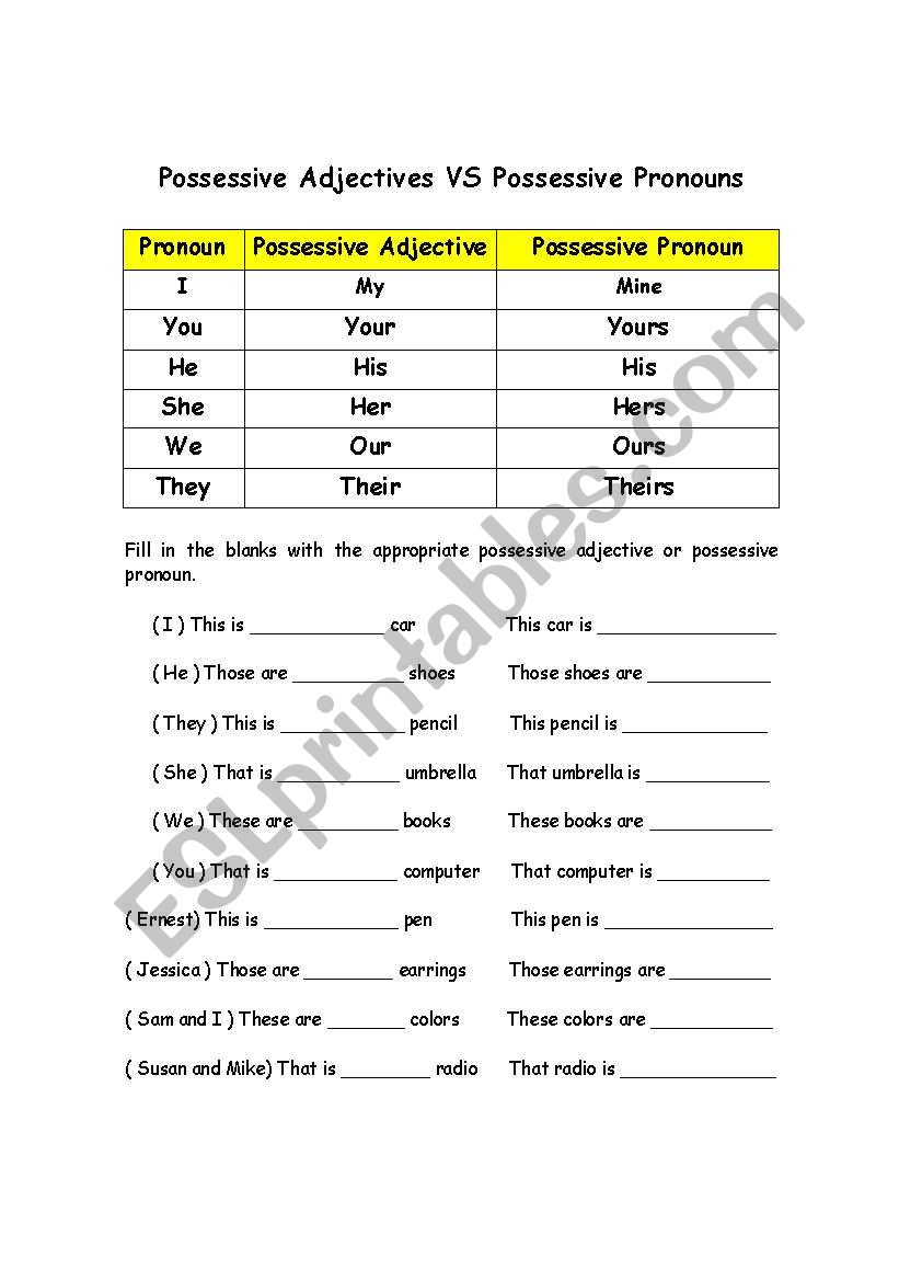 possessive-adjectives-vs-possessive-pronouns-esl-worksheet-by-montecristo