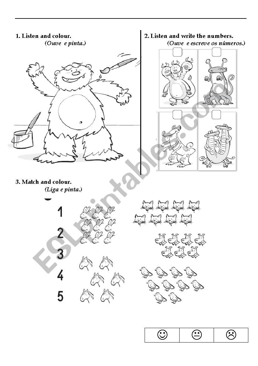 Body worksheet