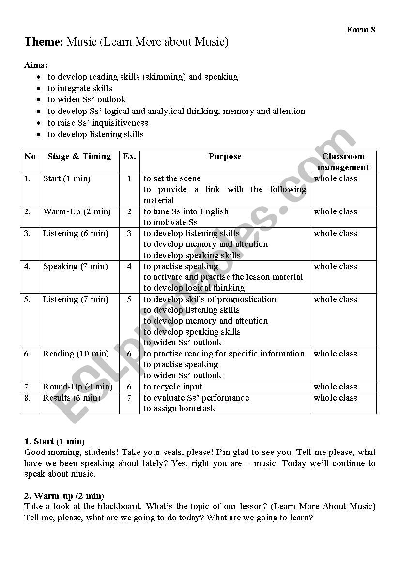 Lesson Plan 