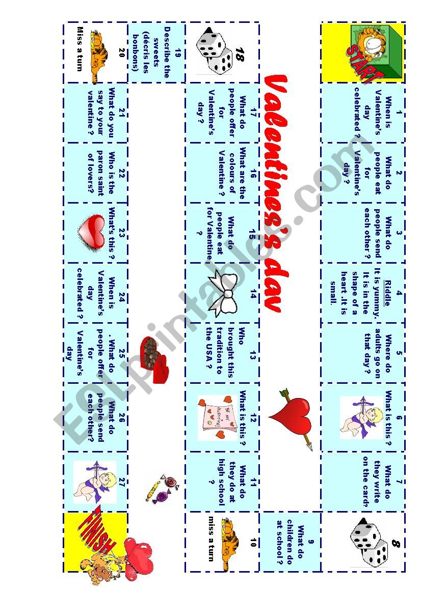 valentines day worksheet