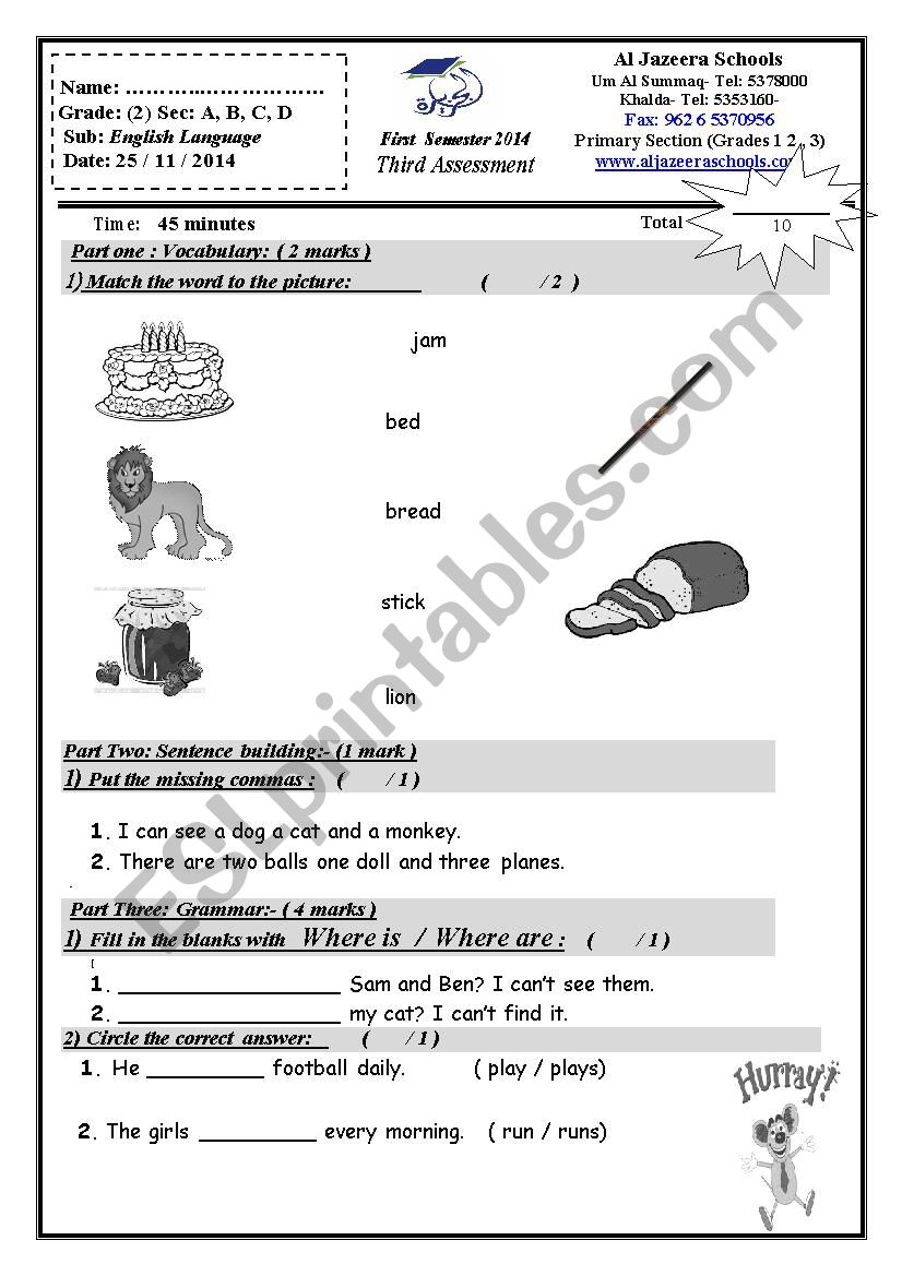 worksheet worksheet