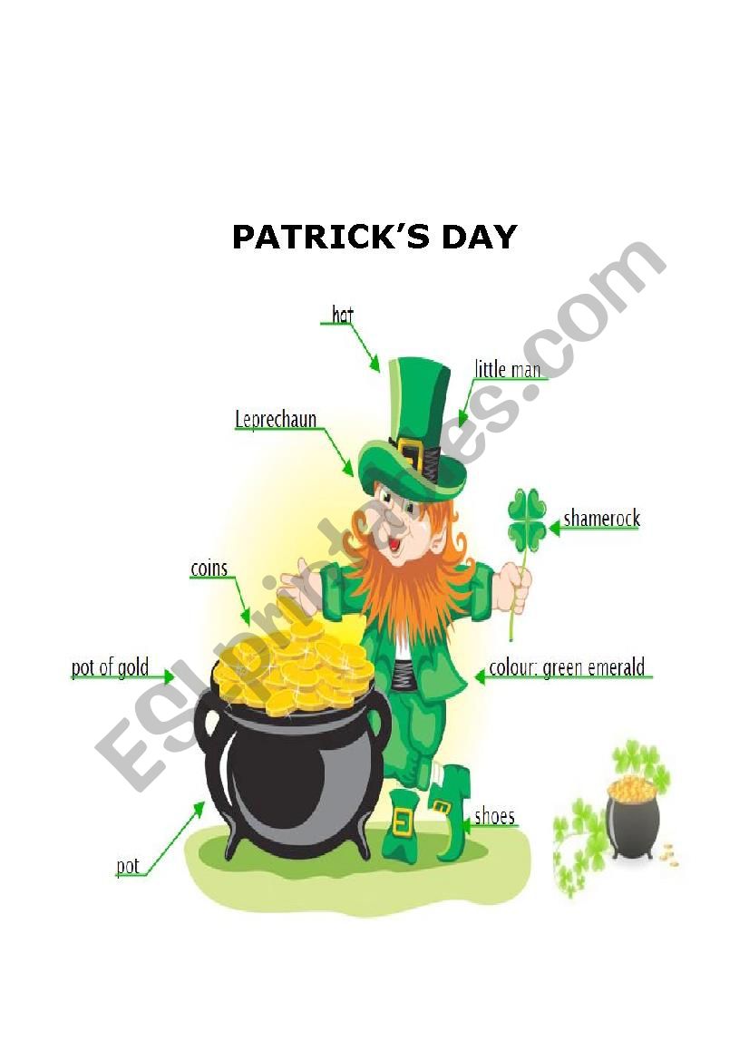 Patricks Day worksheet