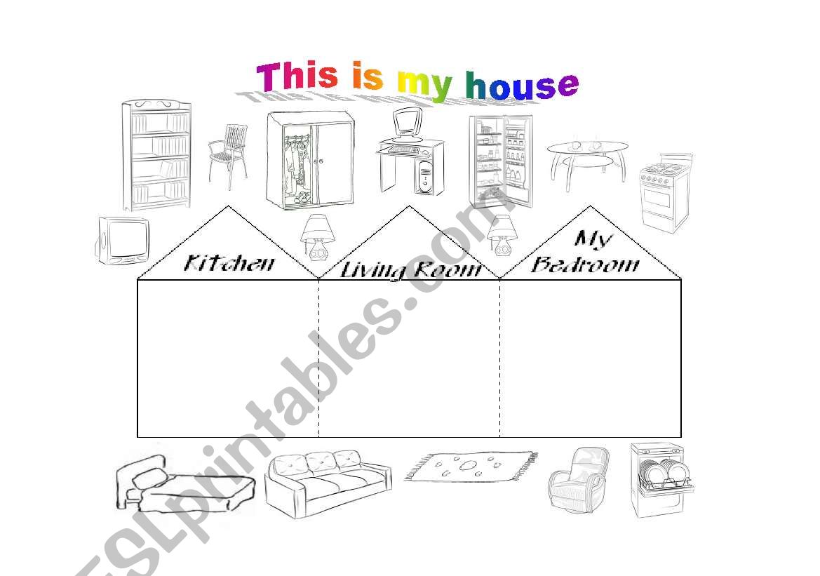 This is my house worksheet