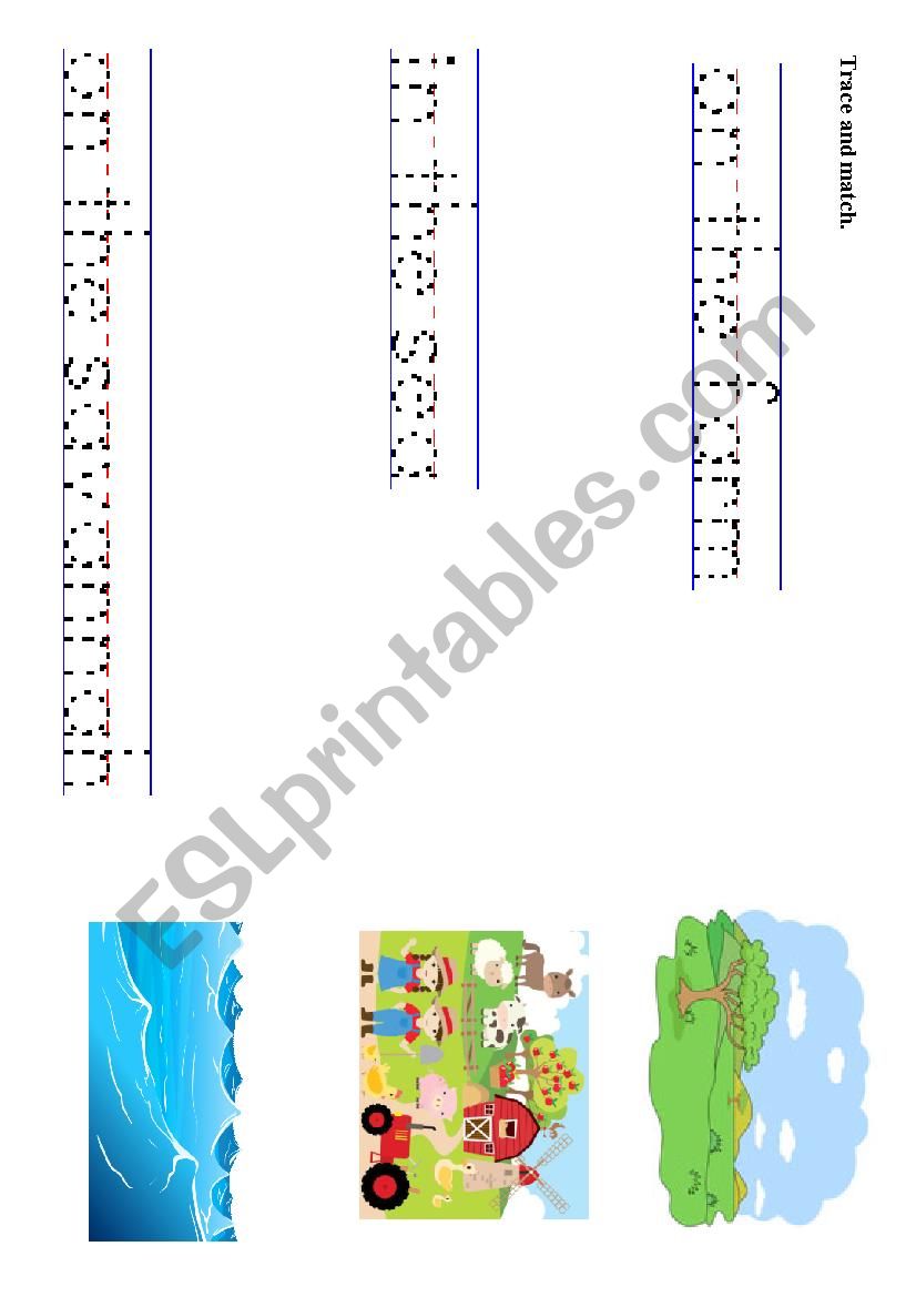 Habitats worksheet