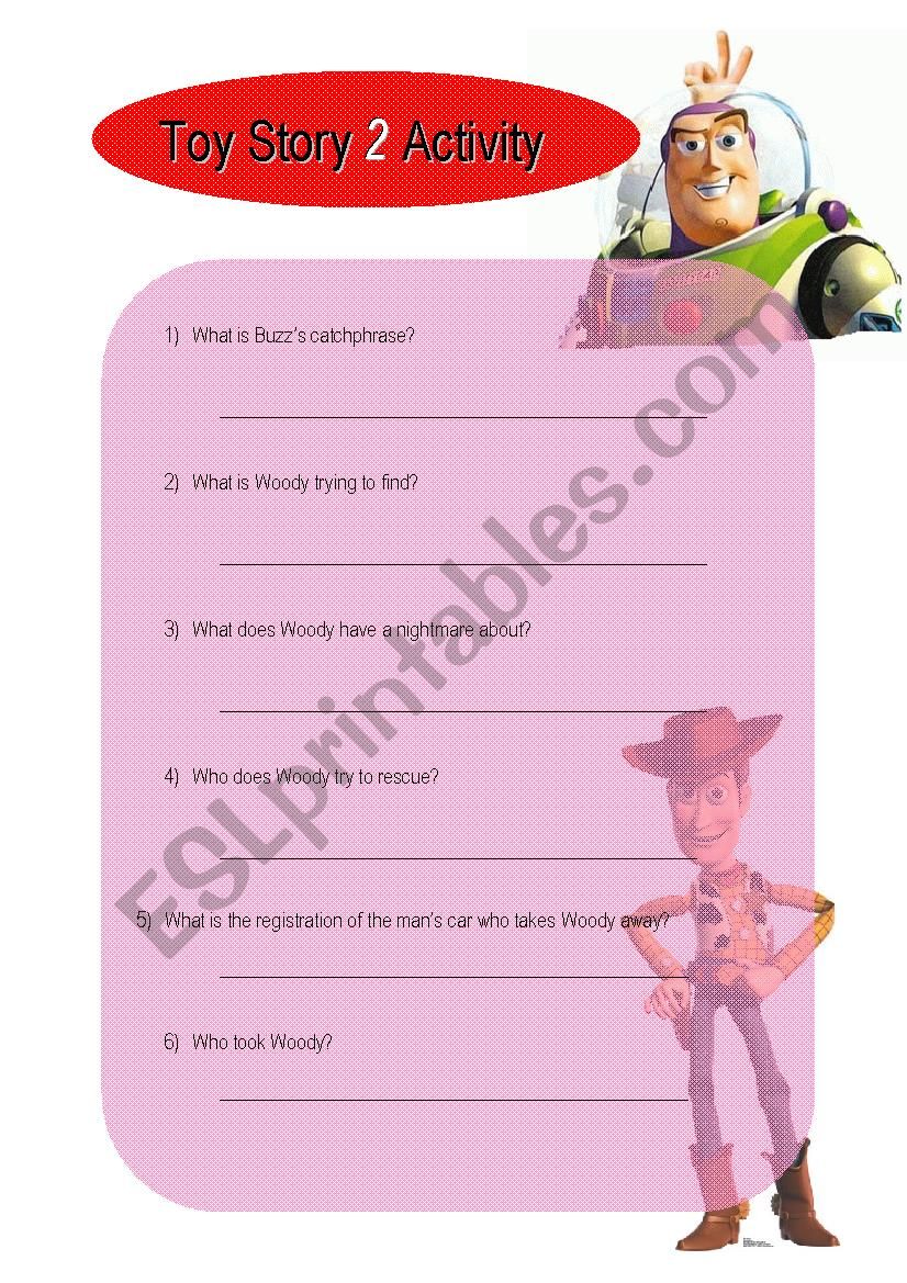 Complete Toy Story 2 Movie Activity - Part 2 