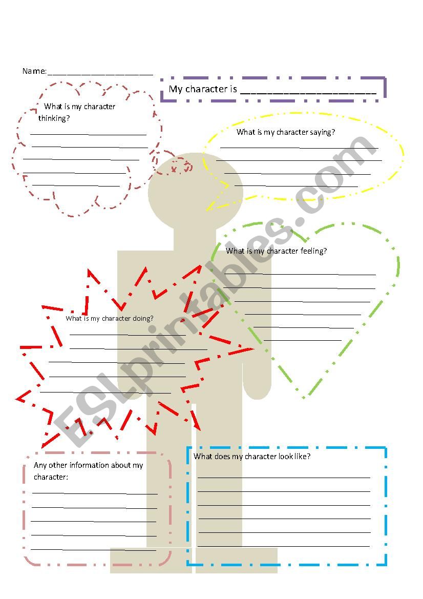 Character Description Scaffold