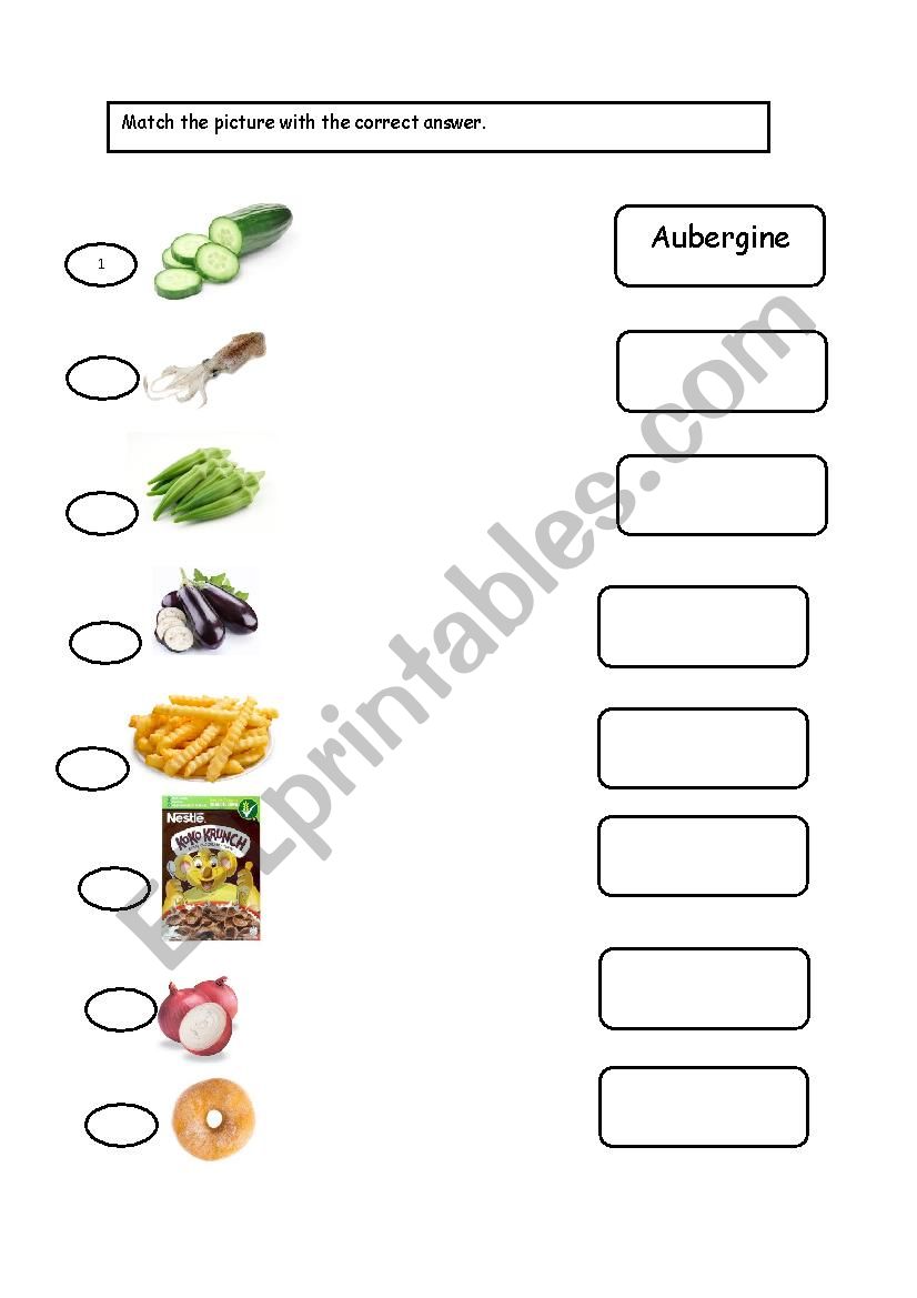 Being Healthy Year 3 KSSR: Match the picture with correct answer