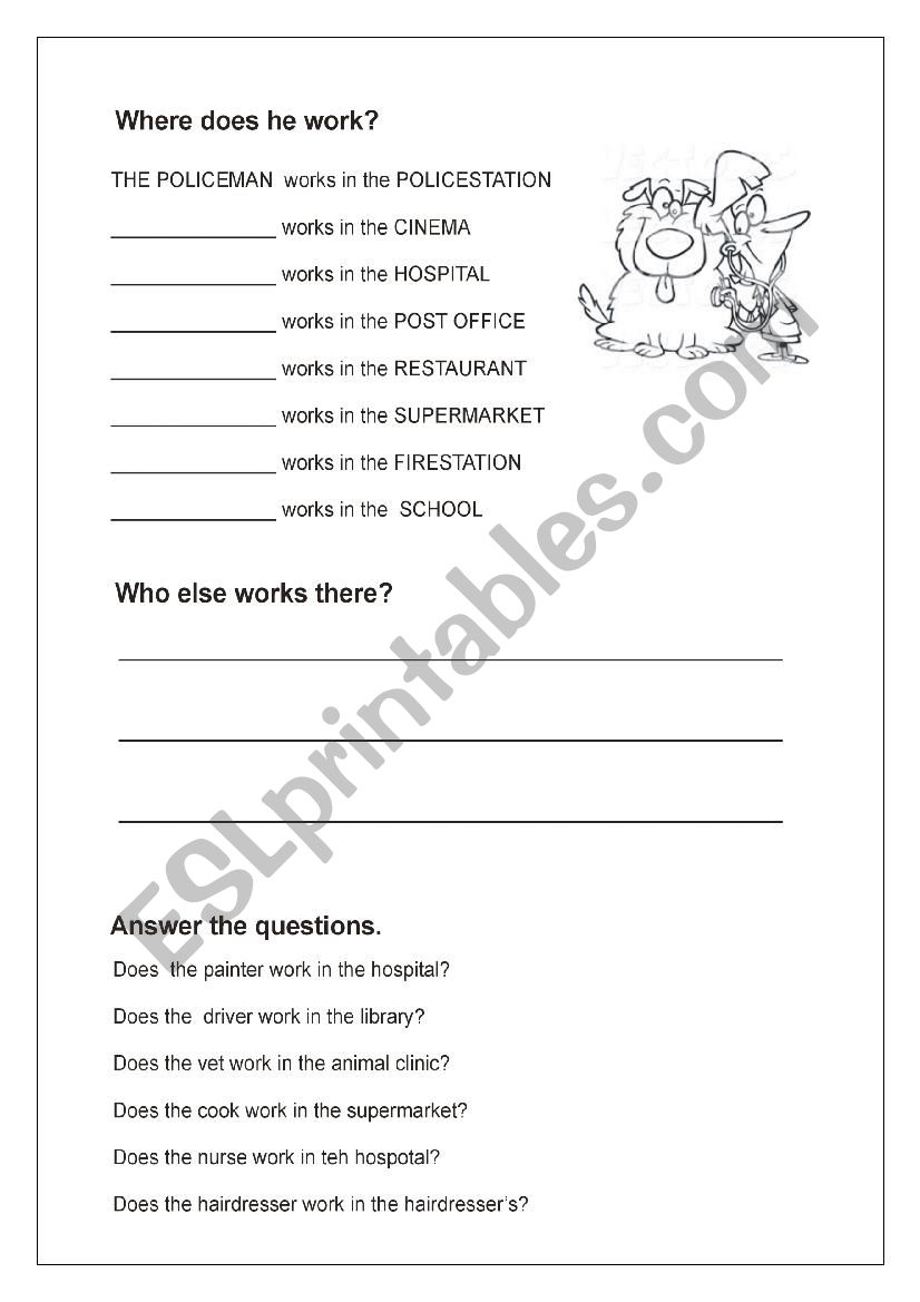 interrogative-present simple worksheet