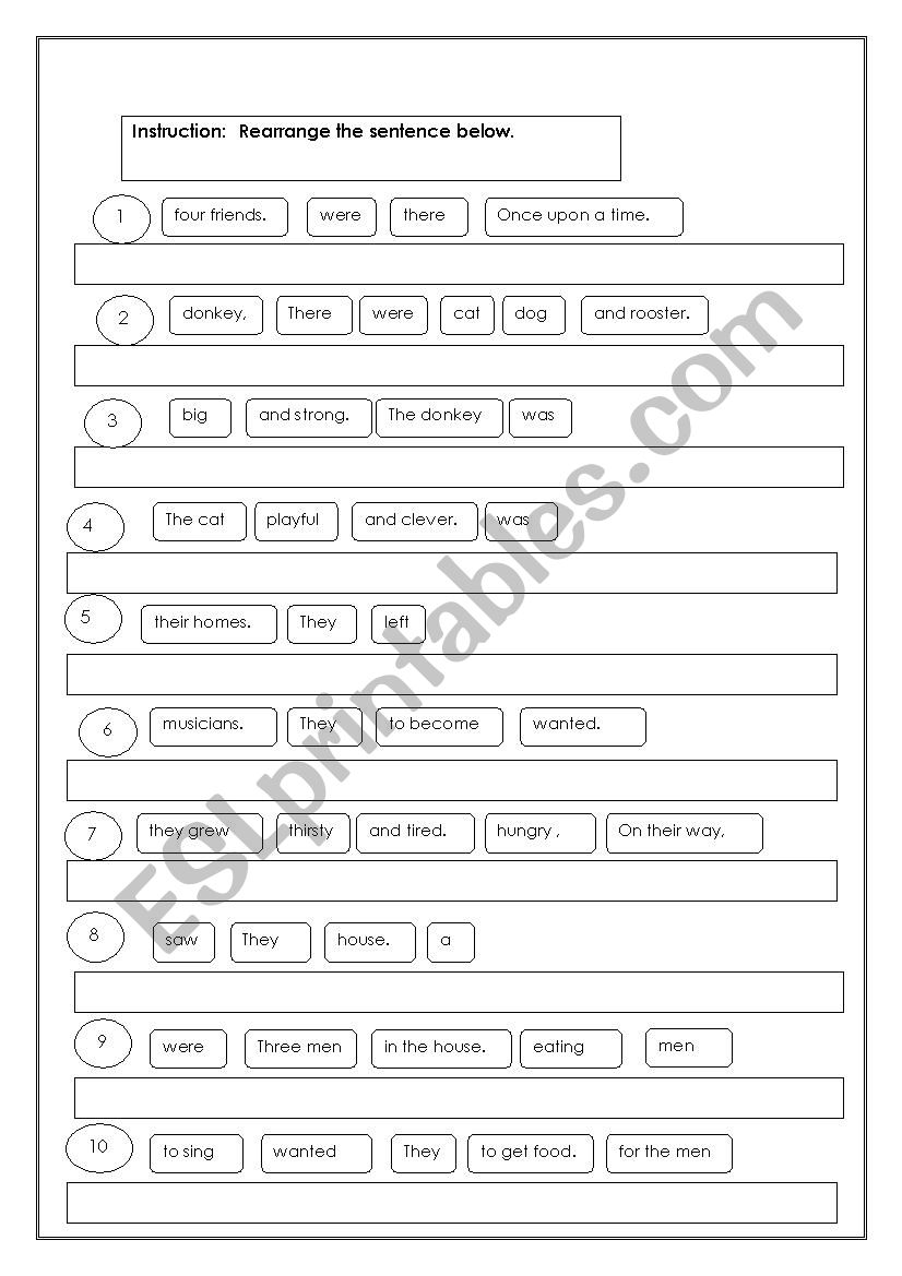 rearrange-the-sentence-below-topic-four-friends-year-3-kssr-esl-worksheet-by-zaralissa