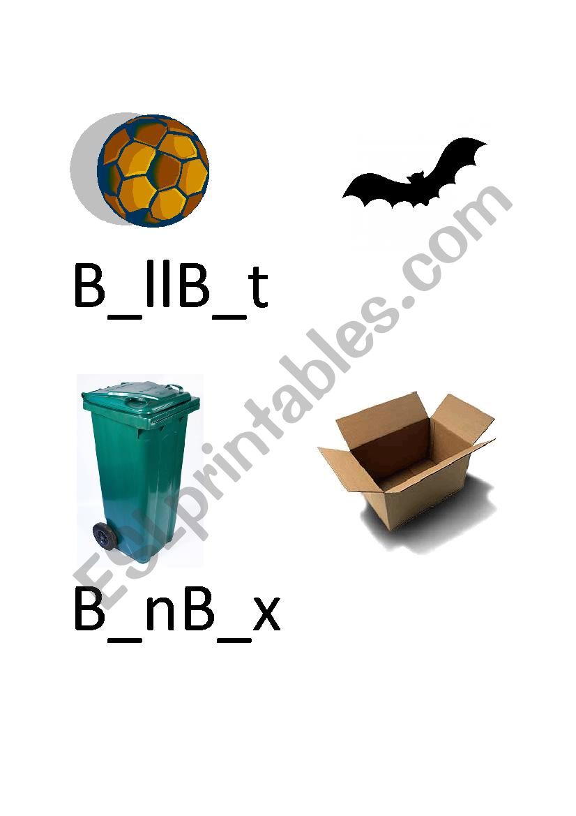 Fill in the Blanks worksheet