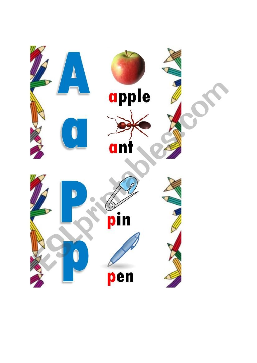 flashcard for s,a,t,p worksheet